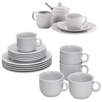 Seltmann Weiden Kaffeeservice Compact Set 20 Teile Weiß