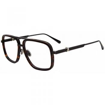 Plein VPP063V – 593 Grey Metal Squared Men’s Sunglasses