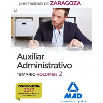 Escala auxiliar administrativa de la universidad de extremadura. Temario volumen 2.