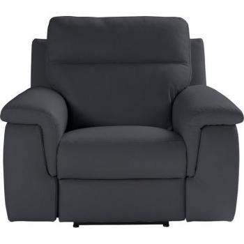 Fußstütz-Sessel Nicoletti Home Alan – dunkelblau, 115 cm
