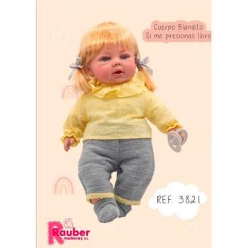 Rauber Carla 38 cm Bambola in Stile Retrò