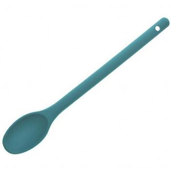 Silicone Küchenrührer – 2 lange Löffel in schwarz, rot &