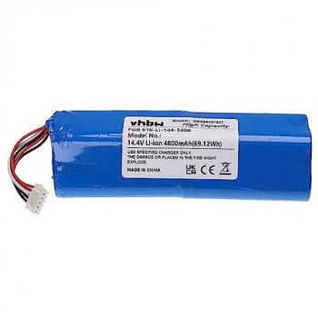 Vhbw Ecovacs Deebot X1 Turbo Battery (4800mAh, 14.4V, Li-ion)