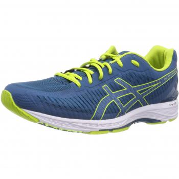 ASICS Gel-DS Trainer 23, Chaussures de Running Homme, Deep Aqua/Neon Lime 400, 47 EU