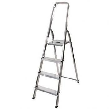 Selekta MixAlu Escabeau Domestique 4 Marches Pliant