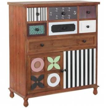 Cajonera de Madera MDF Estilo Contemporáneo – 90 × 40 × 104 cm