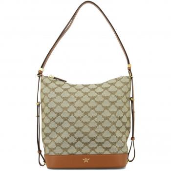 MCM Hobo Tasche Large Beige Damen