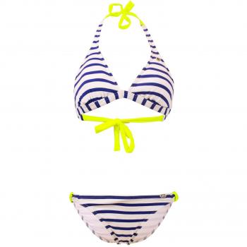Bananenmond Bikini‑Trio in Blau – Top + Hose