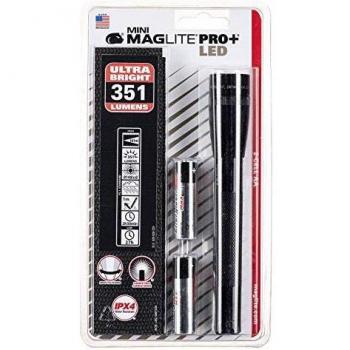Mini Maglite 2AA LED Pro+ Noir avec Holster