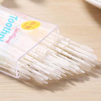 Palillos Dentales Portátiles 50 en Pack Doble