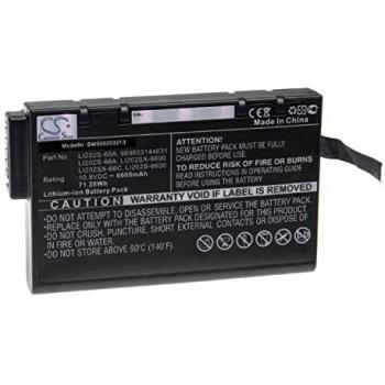 VHBW 6600 mAh 10.8 V Lithium Ion Battery for National Power SM202‑6.6.27 Devices