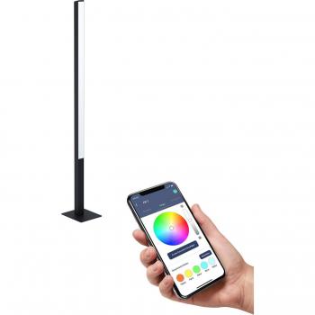 EGLO Simolaris-Z LED Stehleuchte 35W, Schwarz, 4200 lm