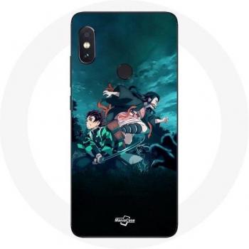 Tanjiro und Nezuko Handyhülle für Xiaomi Redmi Note 5 Pro