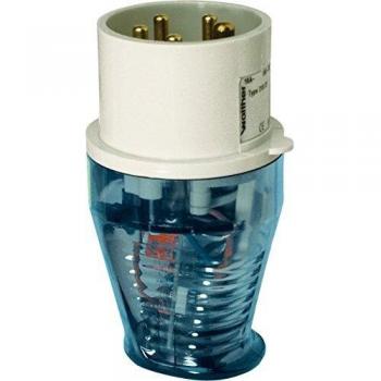 Walther 210DF Prüfstecker mit Netzkupplung, 16A, 400V