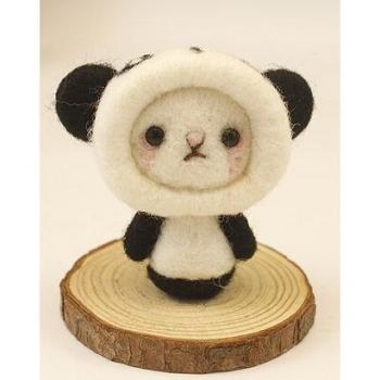 Needle Felting Animal Snowmen