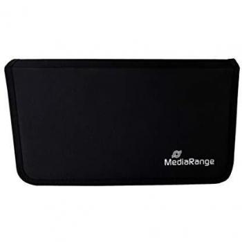 Mediarange CD/DVD Storage Case 48pcs, Nylon, Black