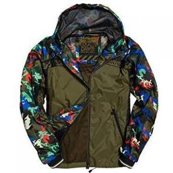 Superdry M50015ST Eco‑Jacke in Grün – Größe XXL