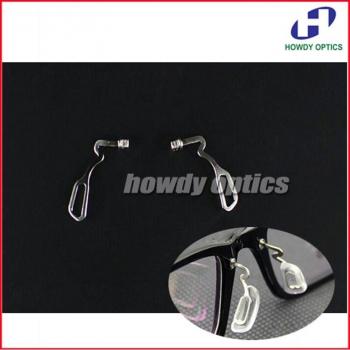 Stainless Steel Eye Frame Nose Pads and Arms for TanSu Tungsten Bayonet Accessories