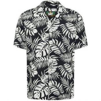 Key Largo Camicia Havanna con Colore Dual Nero/Blanco