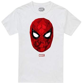 Camiseta Spiderman Marvel, Talla XL, Color Blanco