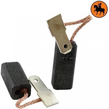 Accessoire charbon Metabo PSE 102 – dimensions 6,3 × 8 × 19 mm