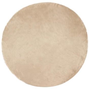 VidaXL Tafalla Faux Sheepskin Rug – 200 cm, Beige, Polyester