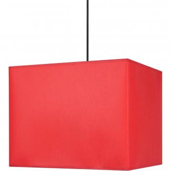 Suspension Tissu Rouge TOSEL