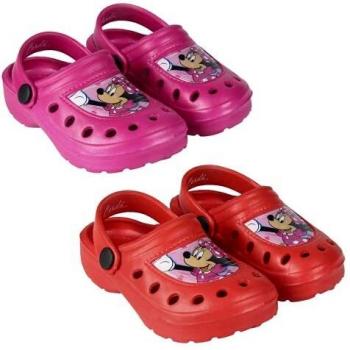 Zuecos Minnie Mouse Fucsia Niña