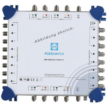 FlexSwitch WISI 74959: 9‑in‑12 Multischalter – Passiv Silber