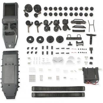 1/12 Scale RC Tank Car Kit (No ESC, Battery, Transmitter, Receiver)