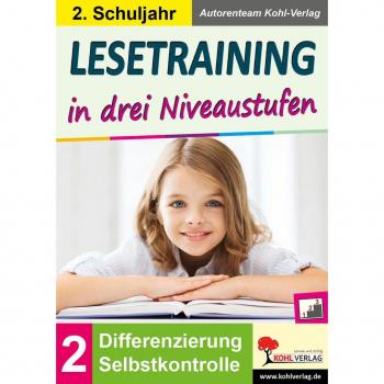KOHL Verlag Lesetraining in drei Niveaustufen / Klasse 2