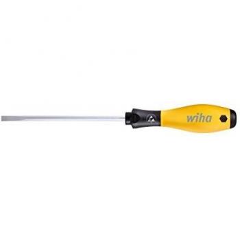 Wiha Anti-Static Slotted Screwdriver 6.5 mm