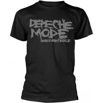 T-shirt a maniche lunghe Depeche Mode People Are People Nero S