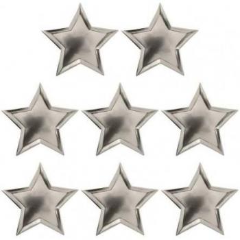 Set de Platos Estrellas Brillantes para Celebraciones