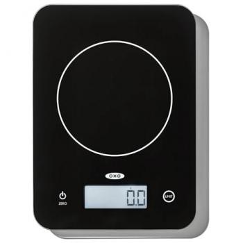OXO Good Grips Küchenwaage aus Glas, bis 5 kg
