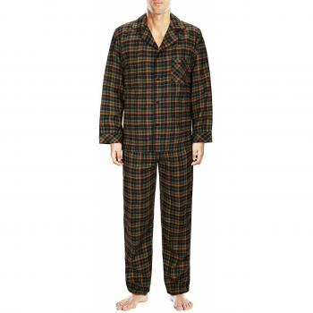 DISHANG Ensemble Pantalon Classique Pyjama Vert