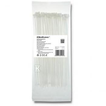 Fascette Qoltec 2,5 cm – Fermacavi Nylon66 UV (200 mm, 100 pezzi)