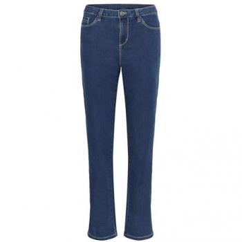Damen Jeans Vicky Kaffe Blau 36