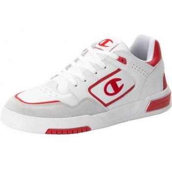 Calzature Champion Z80 Low 47.5 Uomo (Bianco-Rosso)