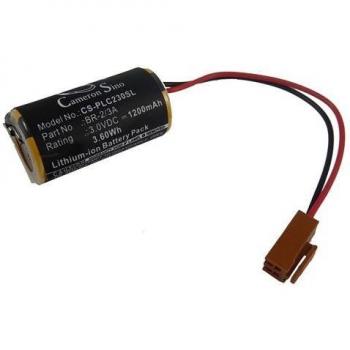 Batterie industrielle VHBW 1200 mAh 3 V – Fanuc Power Mate H (BR2/3A, B9712T)
