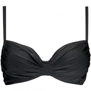 LASCANA PLUS SIZE Bikini-Oberteil 40C schwarz