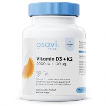 Osavi D3 + K2 2000 IU & 100 mcg
