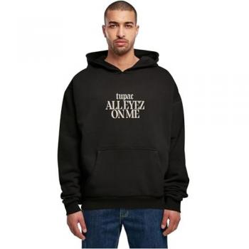 Mister Tee Damen Ultra Heavy Hoodie 2Pac All Eyez on Me Schwarz 4XL