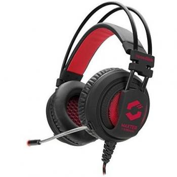 Casque Arceau Gaming SPEEDLINK MAXTER Noir Rouge