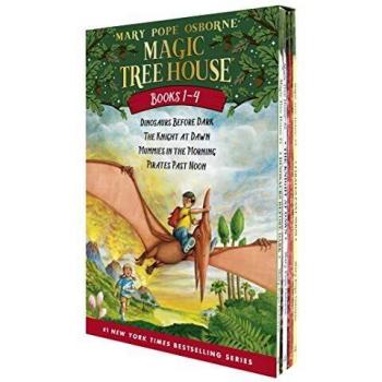 Magic Tree House #1-4: Dinosaurs Before Dark / The Knight at Dawn / Mummies in the Morning / Pirates