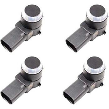 4 Sensores de aparcamiento Parktronic 9663821577XT para Peugeot 307 308 407 RCZ y Citroën C4 C5 C6