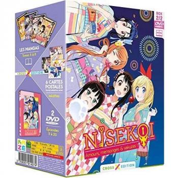 Nisekoi Saison 1 Partie 2 sur 2 Edition Collector Cross DVD