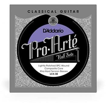 LCX-3B D'Addario Cordes Basses pour Guitare Classique