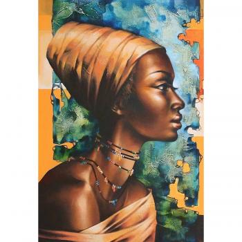 Mosaico Afro-Puzzle de 500 Piezas de Madera