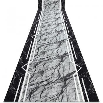 Tapis Antidérapant 90 cm Marbre Gris 90x210 cm